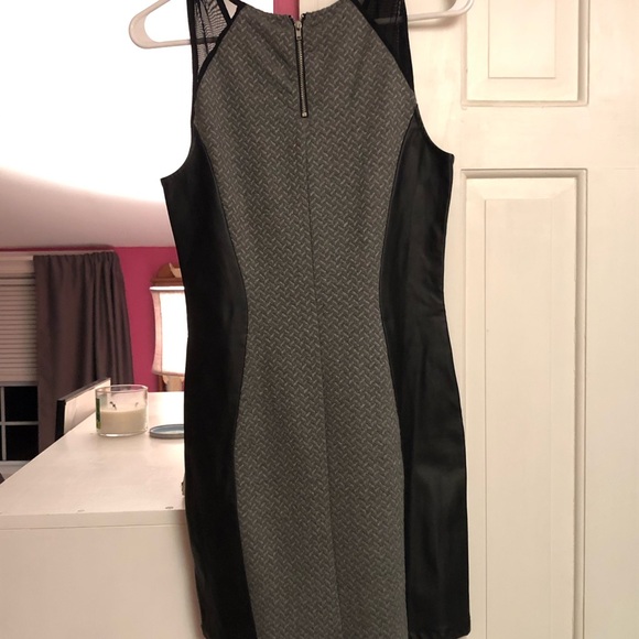 Black and grey bodycon dress - Picture 2 of 3
